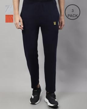 pack of 3 track pants with elasticated waist