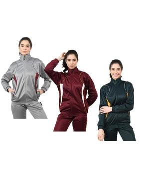 pack of 3 zip-front track jackets with insert pockets