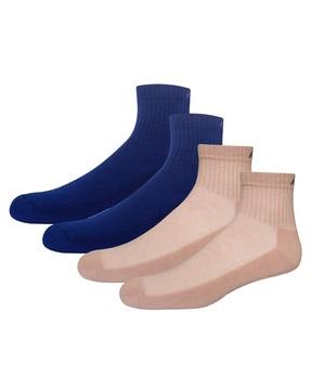 pack of 4 ankle-length everyday socks