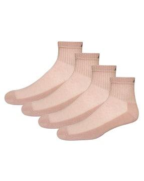 pack of 4 ankle-length socks