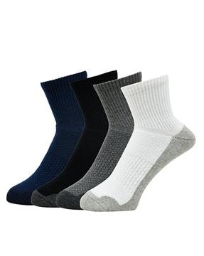 pack of 4 ankle-length socks