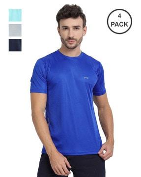 pack of 4 crew-neck t-shirt