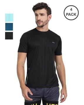 pack of 4 crew-neck t-shirt
