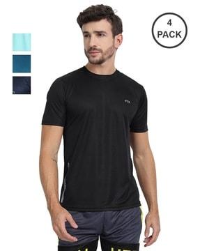 pack of 4 crew-neck t-shirt