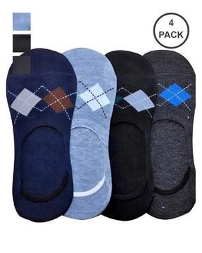 pack of 4 pair no-show socks