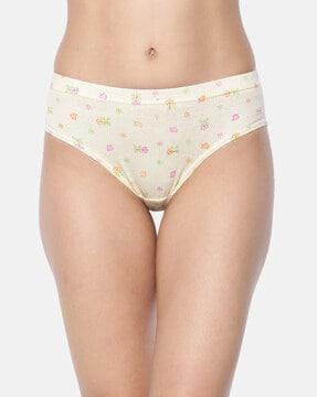 pack of 4 printed hipster panties