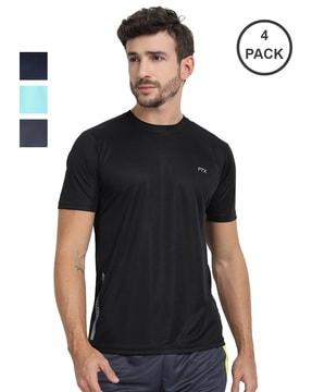 pack of 4 round-neck t-shirt