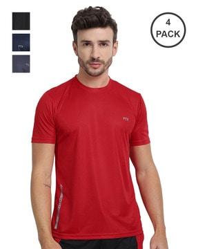 pack of 4 round-neck t-shirt