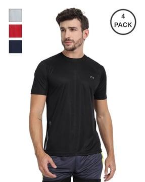 pack of 4 round-neck t-shirt