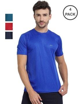 pack of 4 round-neck t-shirt