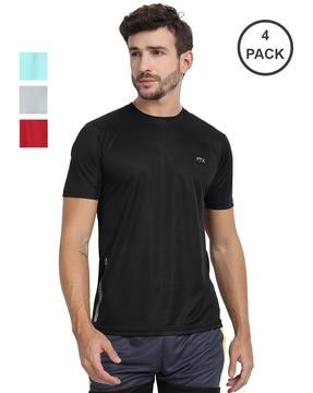 pack of 4 round-neck t-shirt