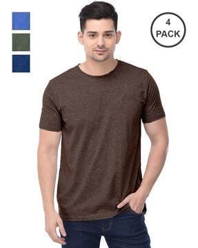 pack of 4 round-neck t-shirt