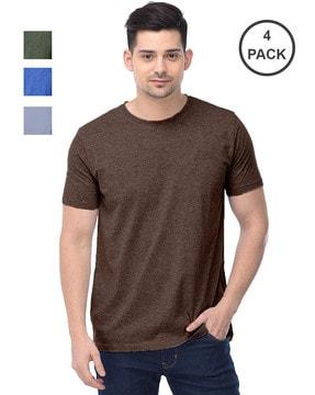 pack of 4 round-neck t-shirt