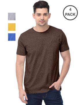 pack of 4 round-neck t-shirt