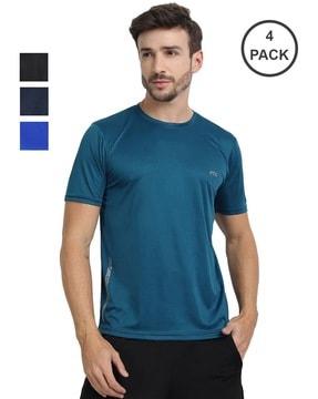 pack of 4 round-neck t-shirts