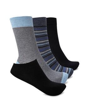 pack of 4 striped socks