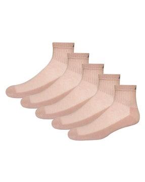 pack of 5 ankle-length socks