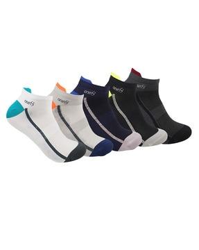 pack of 5 ankle-length socks