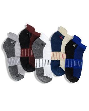 pack of 5 ankle-length socks