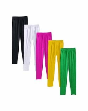 pack of 5 cotton leggings