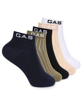 pack of 5 cristo in assorted solid socks