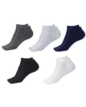 pack of 5 men ankle-length socks