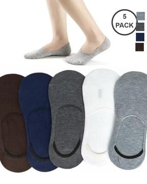 pack of 5 men no-show socks