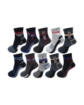 pack of 5 printed everyday socks