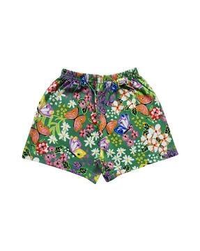 pack of 5 printed shorts with elasticated waist