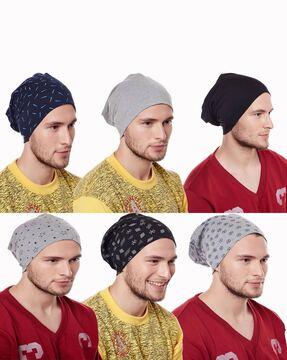 pack of 6 beanie