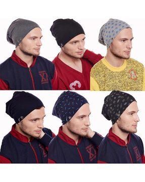 pack of 6 beanie