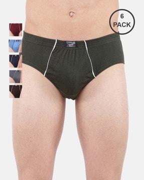 pack of 6 men regular fit briefs