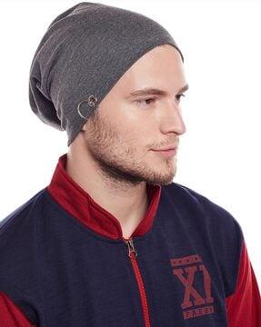 pack of 6 printed beanies