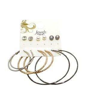 pack of 6 tops and earrings