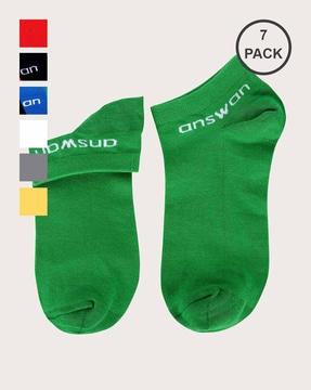 pack of 7 ankle-length socks