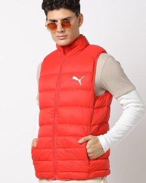 padded gillet with insert pockets
