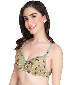 padded non-wired full coverage bra