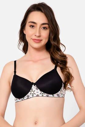 padded non-wired full cup multiway t-shirt bra in multicolour - multi