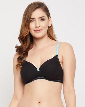 padded full-coverage non-wired t-shirt bra