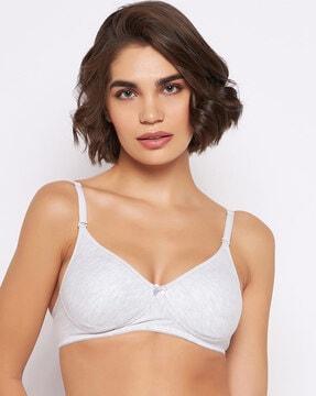 padded full-coverage non-wired t-shirt bra