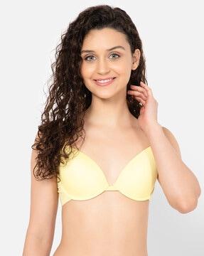 padded medium coverage under-wired t-shirt bra