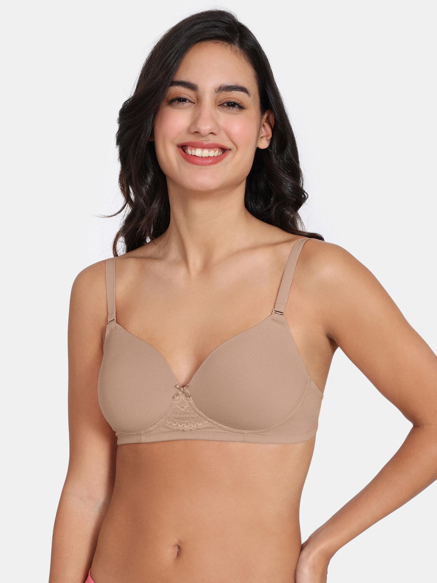 padded non wired 3-4th coverage backless bra - roebuck