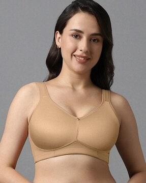 padded non-wired full coverage airy support spacer bra  - bra93801