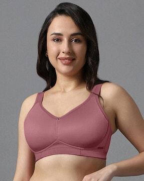 padded non-wired full coverage airy support spacer bra  - bra93801