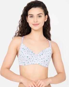 padded non-wired full coverage bra