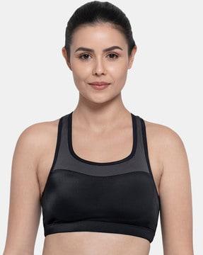 padded non-wired full coverage high impact energize sports bra  - abr82901
