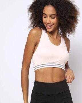 padded non wired seamless removable cookies sports bra sb05