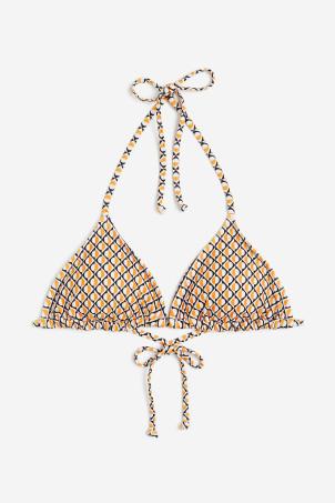 padded triangle bikini top