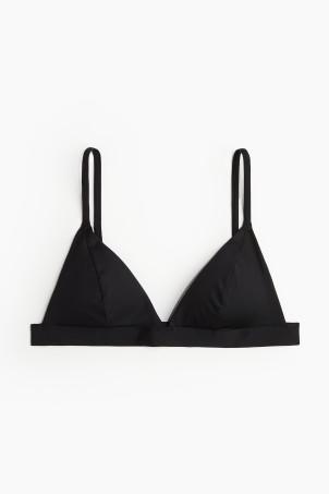 padded triangle bikini top