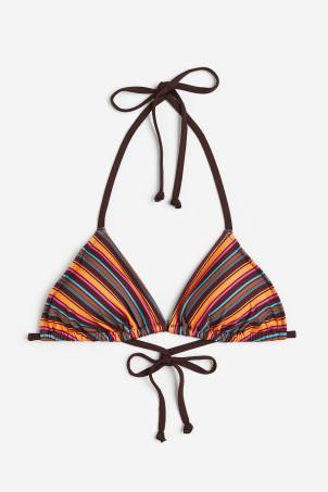 padded triangle bikini top